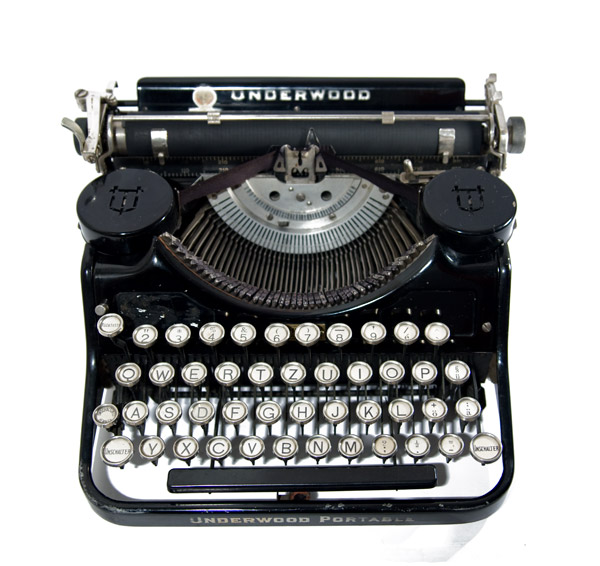 machine à écrire
