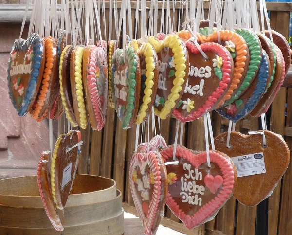 Pain épice coeur