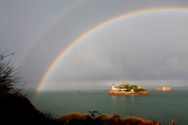 Arc en ciel Bretagne Ile Louët